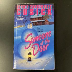 Someone at the Door by Richie Tankersley Cusick - Paperback Novel